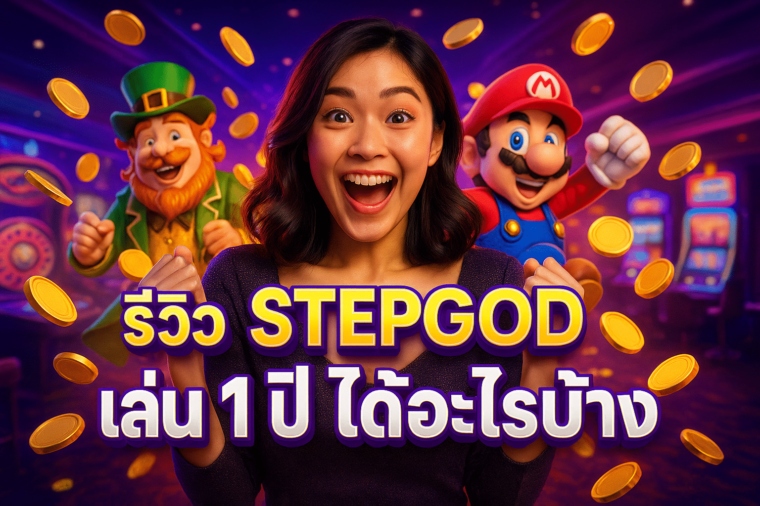 รีวิว STEPGOD เล่น 1 ปี ได้อะไรบ้าง