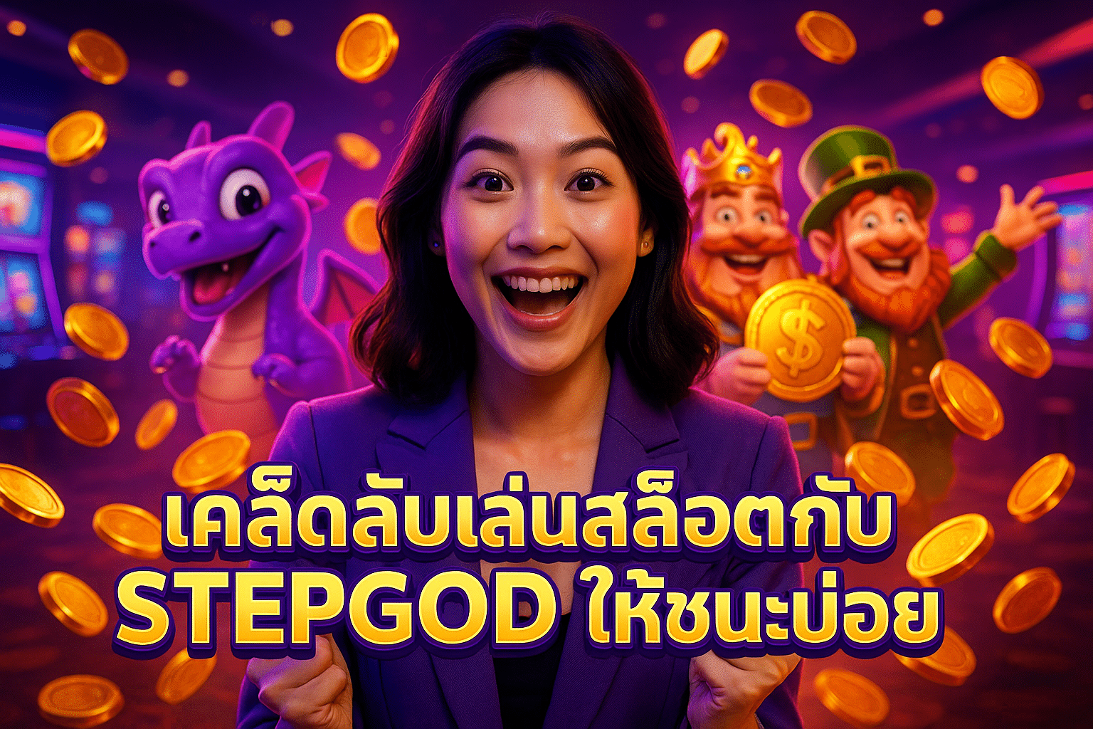 เคล็ดลับเล่นสล็อตกับ STEPGOD ให้ชนะบ่อย