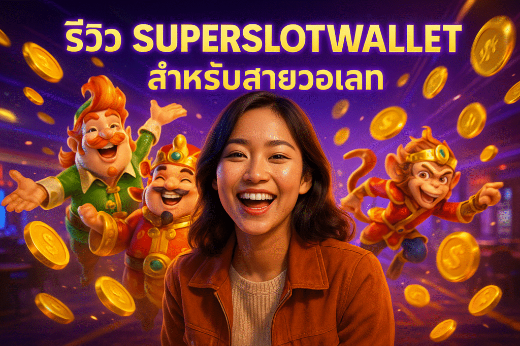 รีวิว SUPERSLOTWALLET สำหรับสายวอเลท