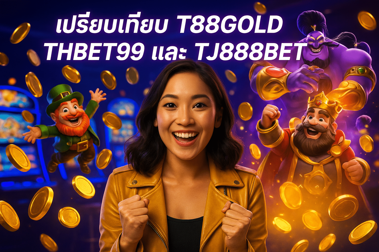 เปรียบเทียบ T88GOLD THBET99 และ TJ888BET