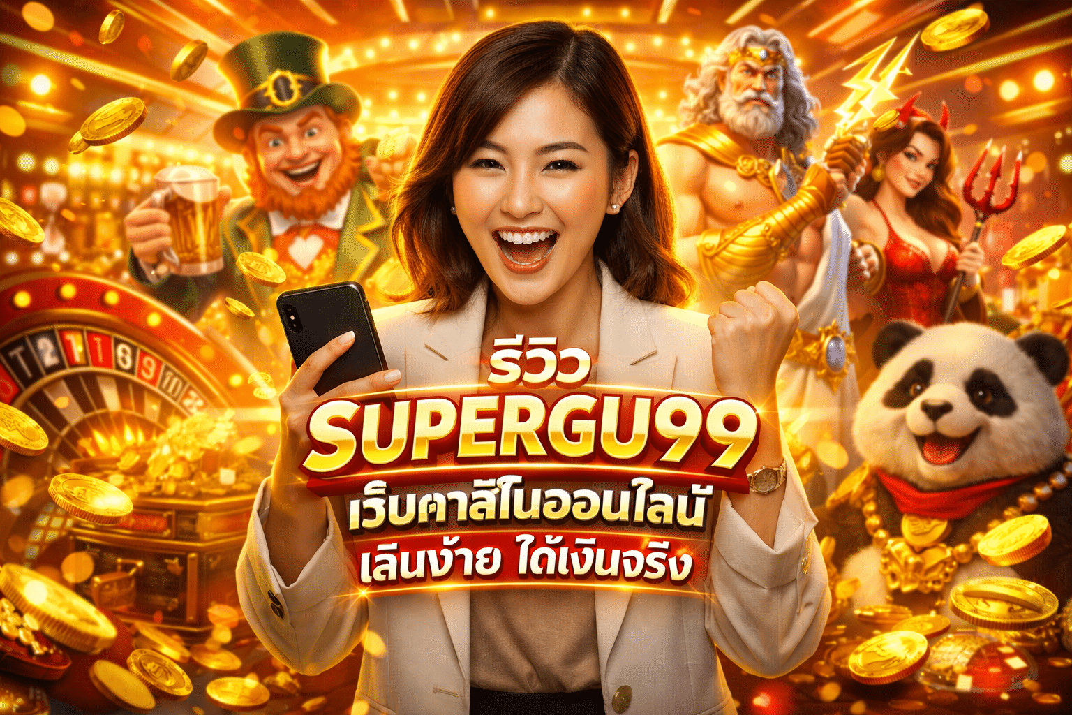 รีวิว SUPERGU99 เว็บคาสิโนออนไลน์ เล่นง่าย ได้เงินจริง