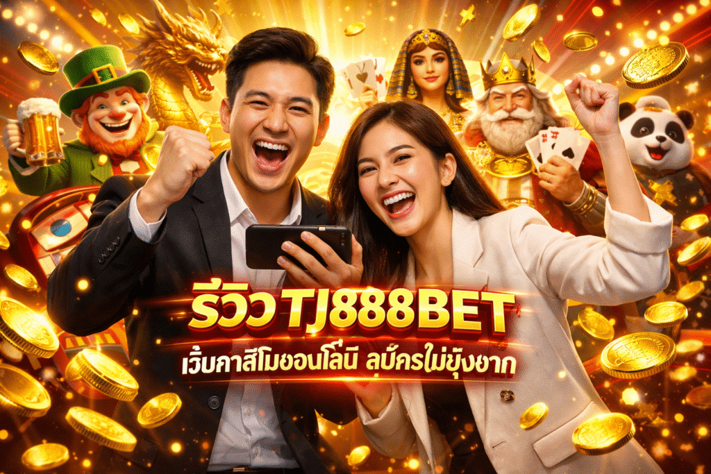 รีวิว TJ888BET เว็บคาสิโนออนไลน์ สมัครไม่ยุ่งยาก