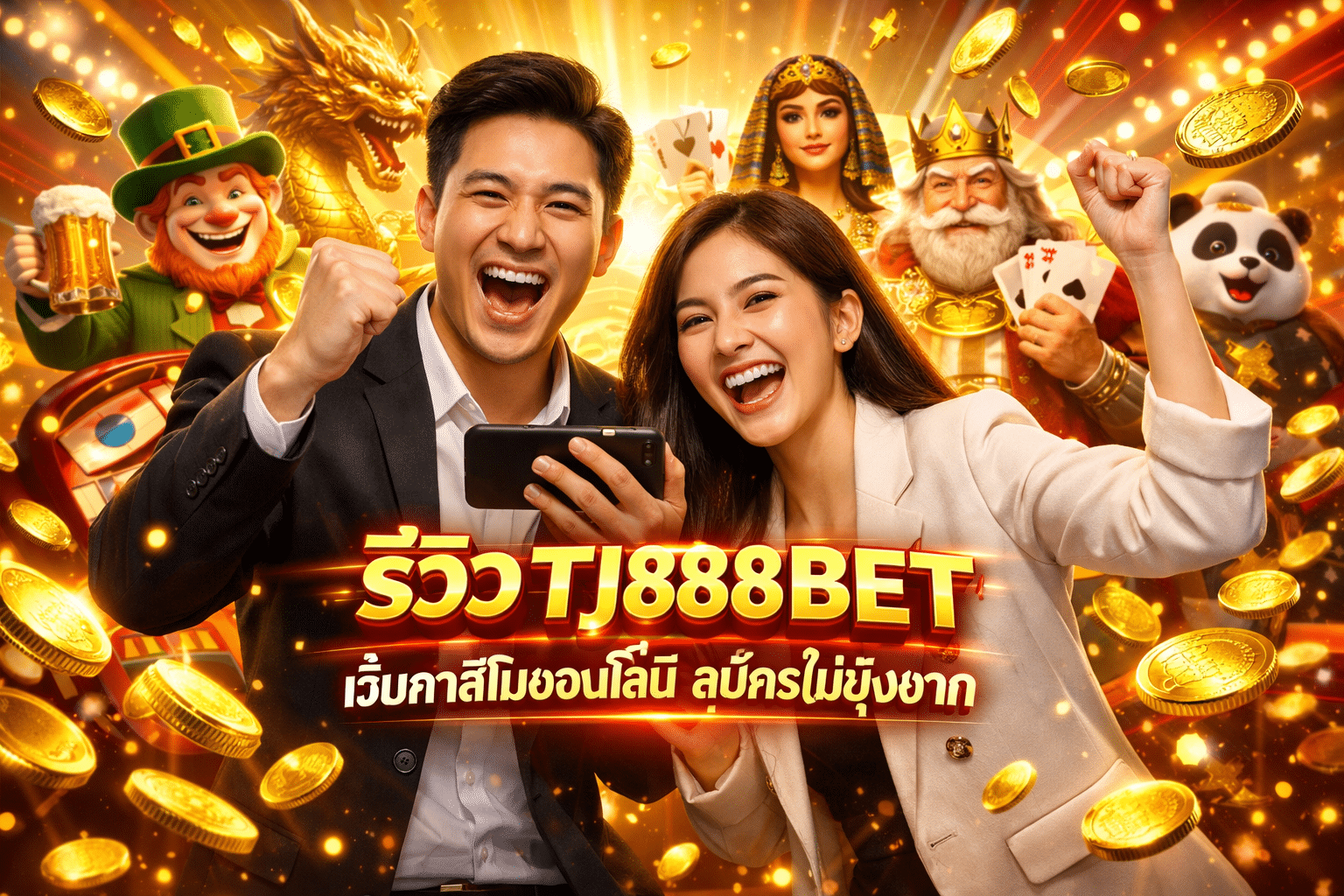 รีวิว TJ888BET เว็บคาสิโนออนไลน์ สมัครไม่ยุ่งยาก